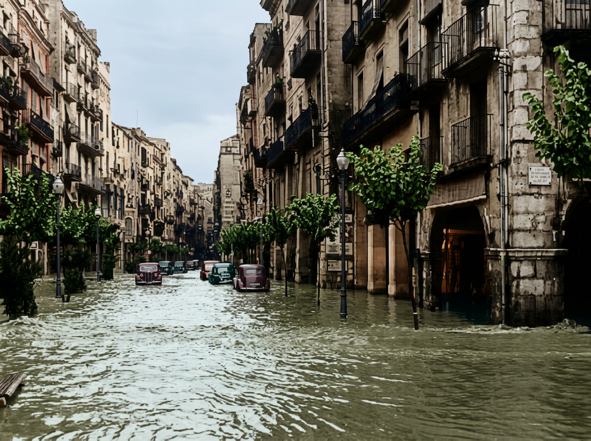Inundació de la Rambla de la Llibertat