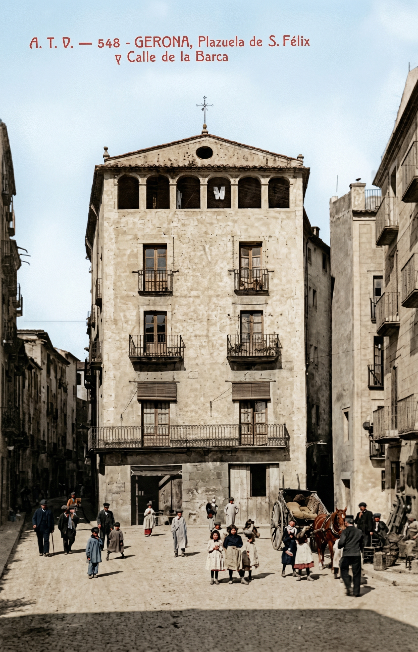 Plazuela de S. Félix y Calle de la Barca